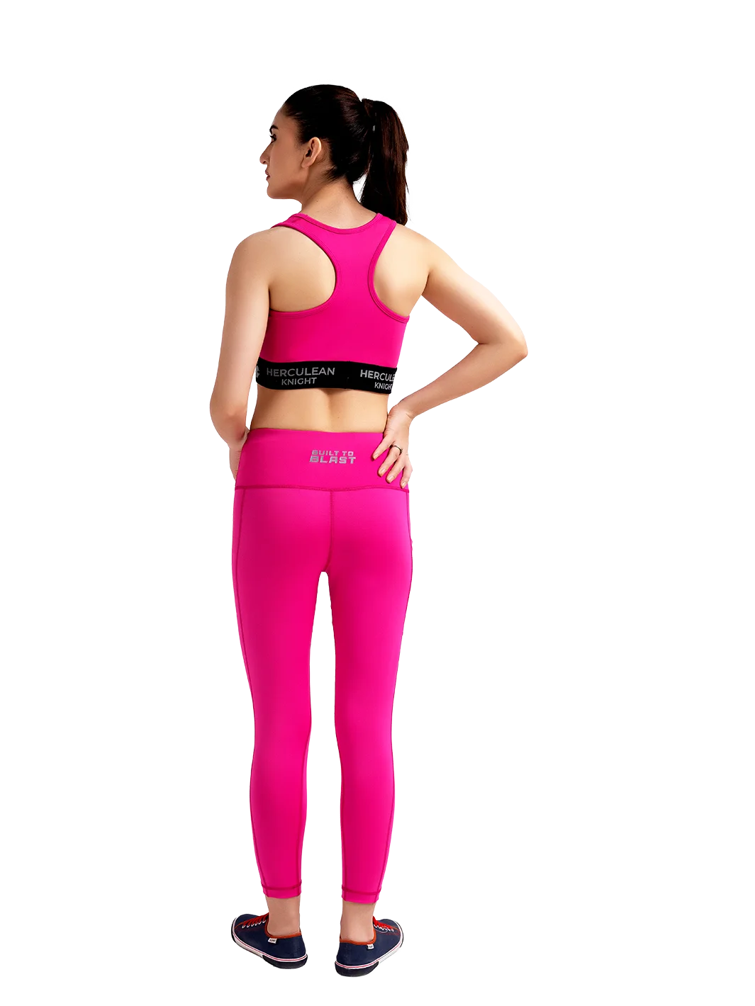 Knights' Training Leggings - Dreamy Pink