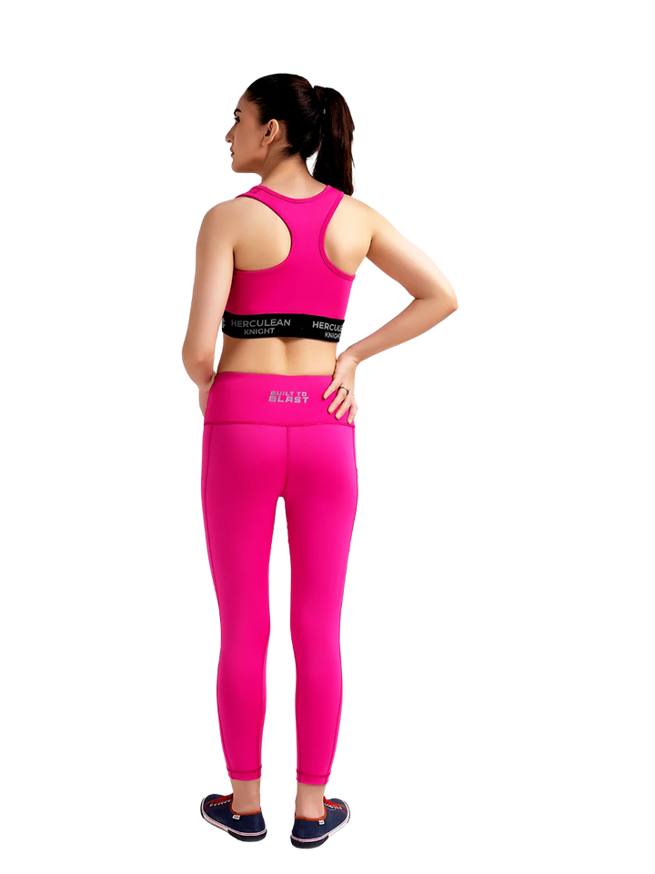 Knights' Training Leggings - Dreamy Pink